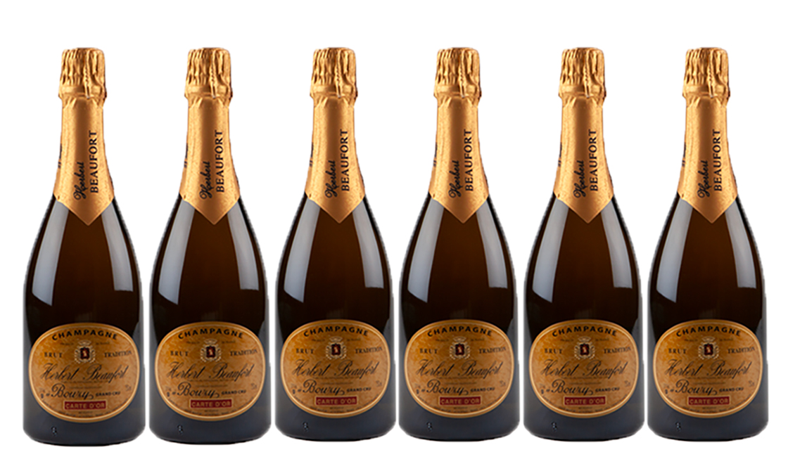 Beställa på Systembolaget Champagne Herbert Beaufort Carte D'Or Grand Cru Brut