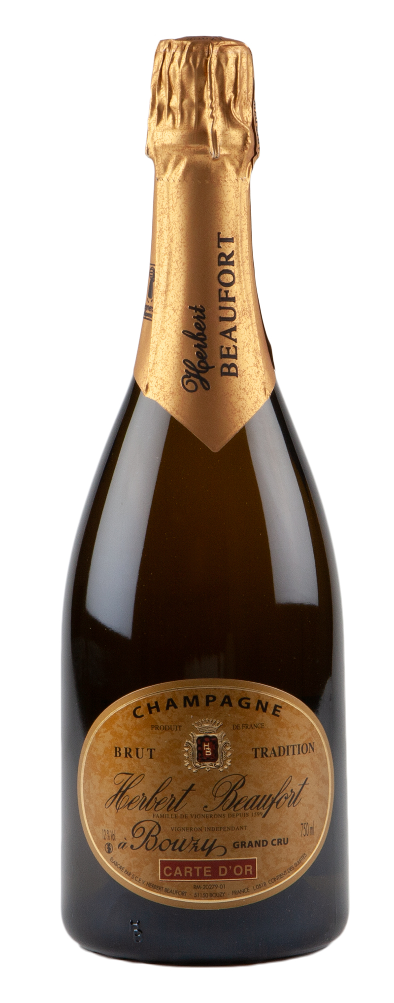 Läs mer om Champagne Herbert Beaufort Carte D'Or Grand Cru Brut